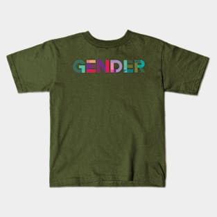 DISAPPEARING GENDER Kids T-Shirt